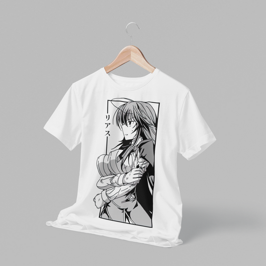 Polera blanca de High School DxD con Rias Gremory
