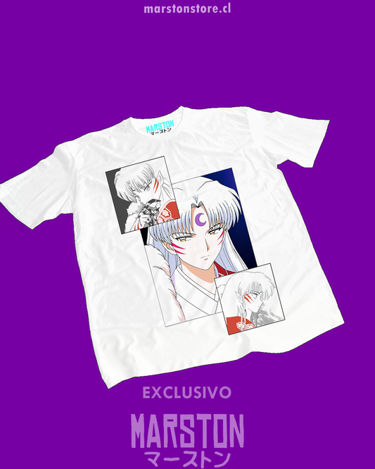 Polera blanca de Inuyasha