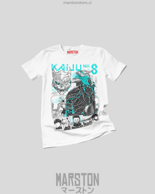 Polera blanca de Kaiju No. 8
