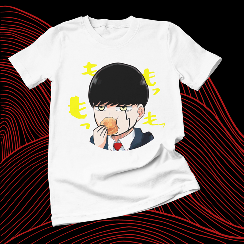 Polera blanca de Mashle: Magic and Muscles