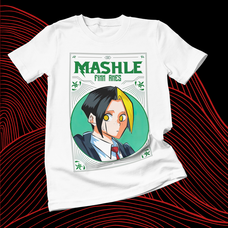 Polera blanca de Mashle: Magic and Muscles