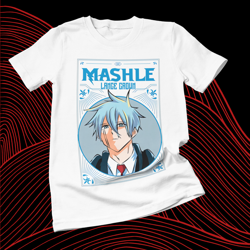 Polera blanca de Mashle: Magic and Muscles