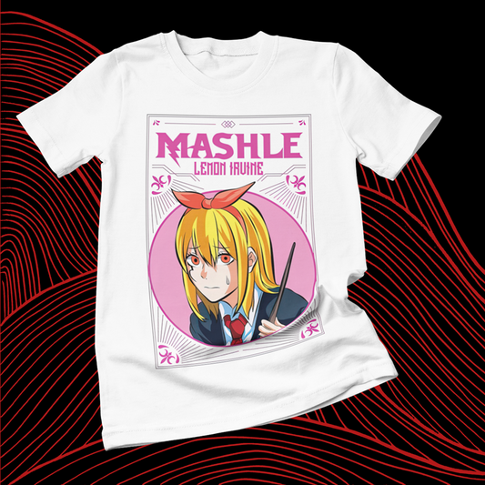 Polera blanca de Mashle: Magic and Muscles