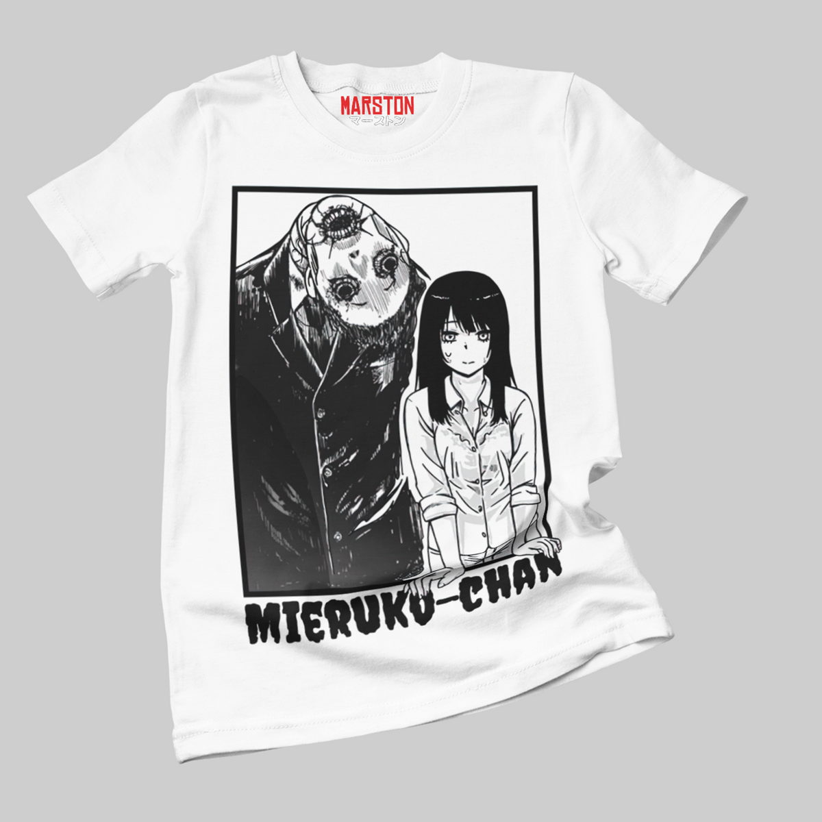 Polera blanca de Mieruko-chan