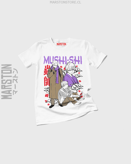 Polera blanca de Mushi-Shi