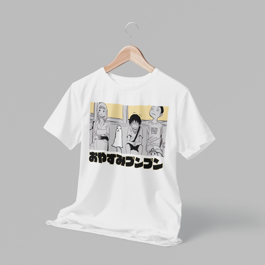 Polera blanca de Oyasumi Punpun (Goodnight Punpun)