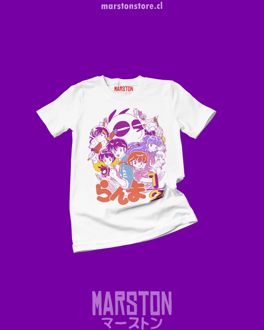 Polera blanca de Ranma ½