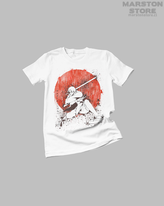 Polera blanca de Samurai Champloo