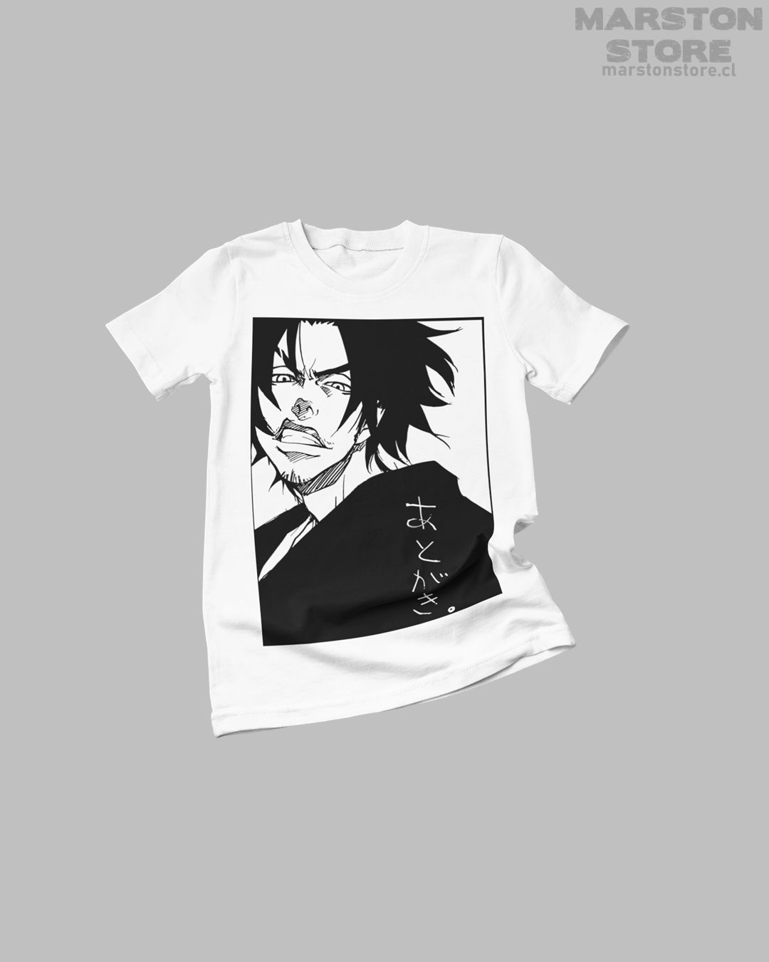 Polera blanca de Samurai Champloo