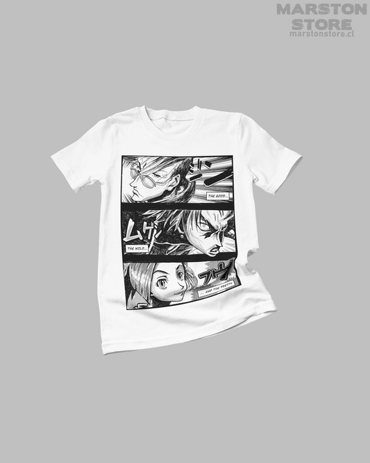 Polera blanca de Samurai Champloo