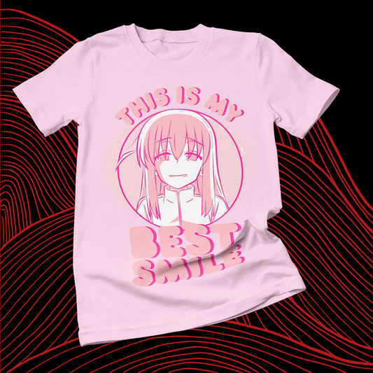 Polera de Bocchi the Rock! con Hitori Gotoh
