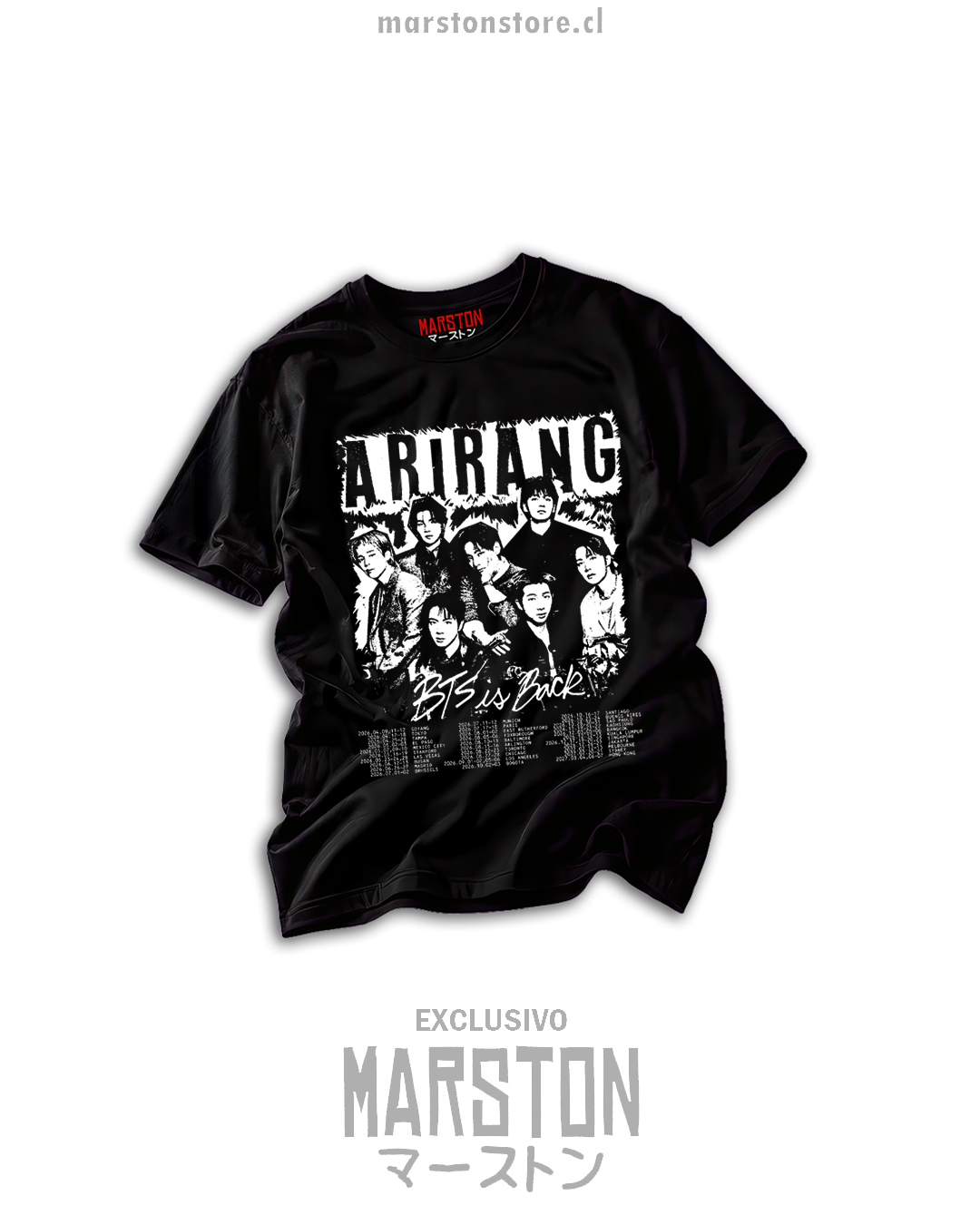 Polera BTS - Arirang