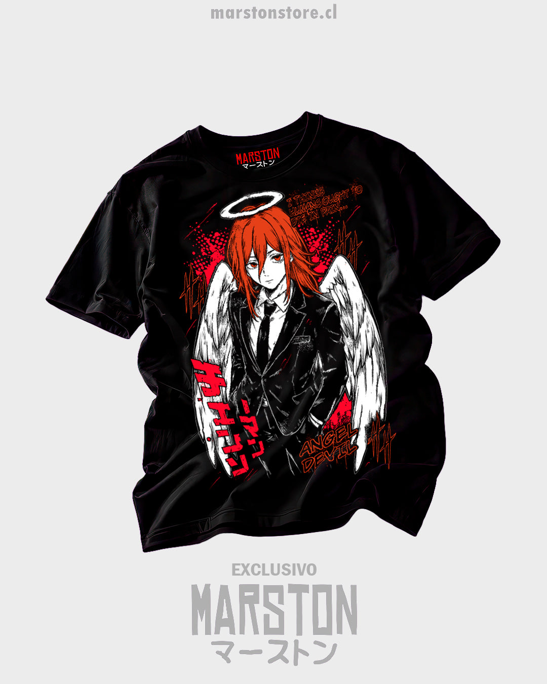 Polera Chainsaw Man - Angel Devil | Marston Store