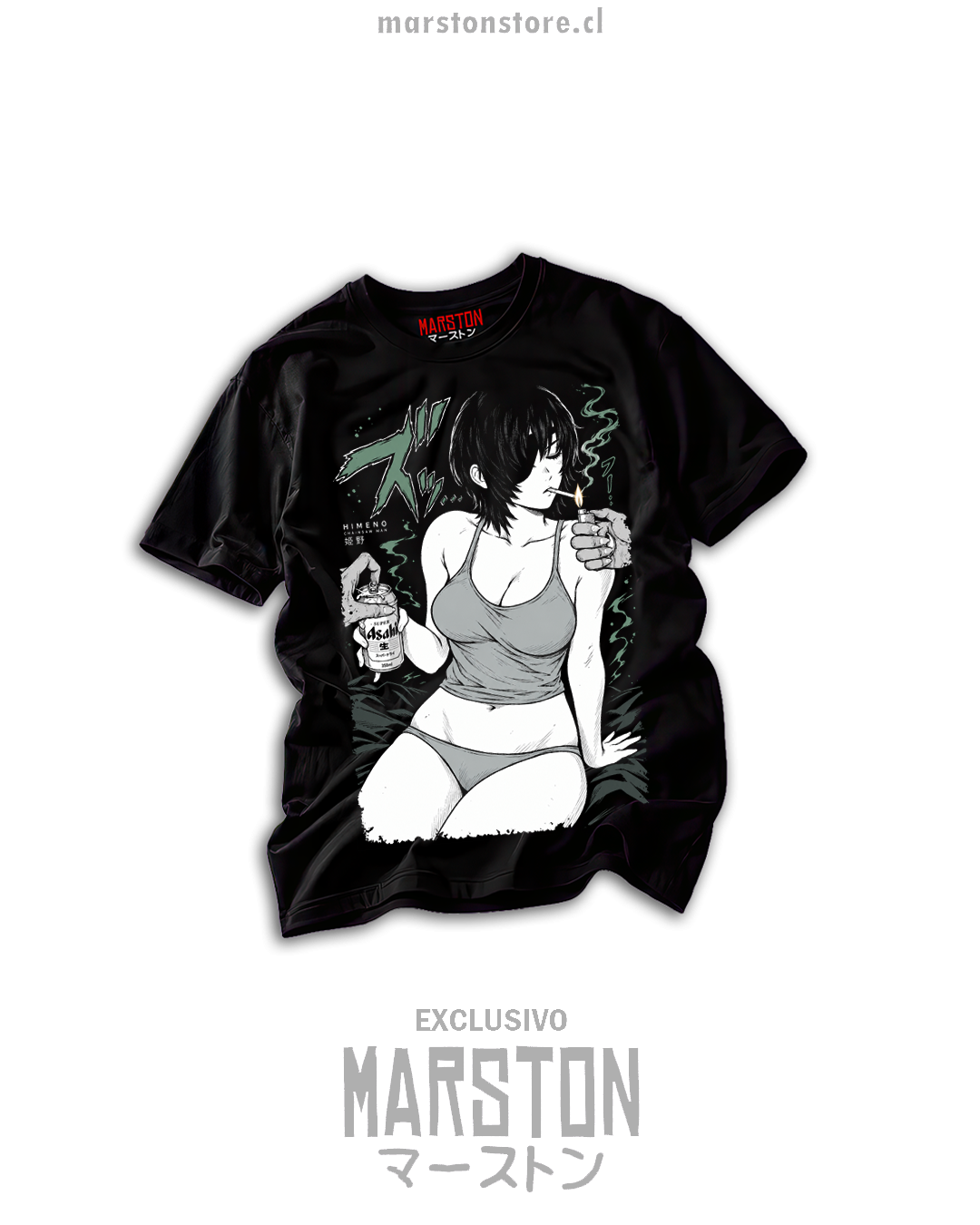 Polera Chainsaw Man - Himeno