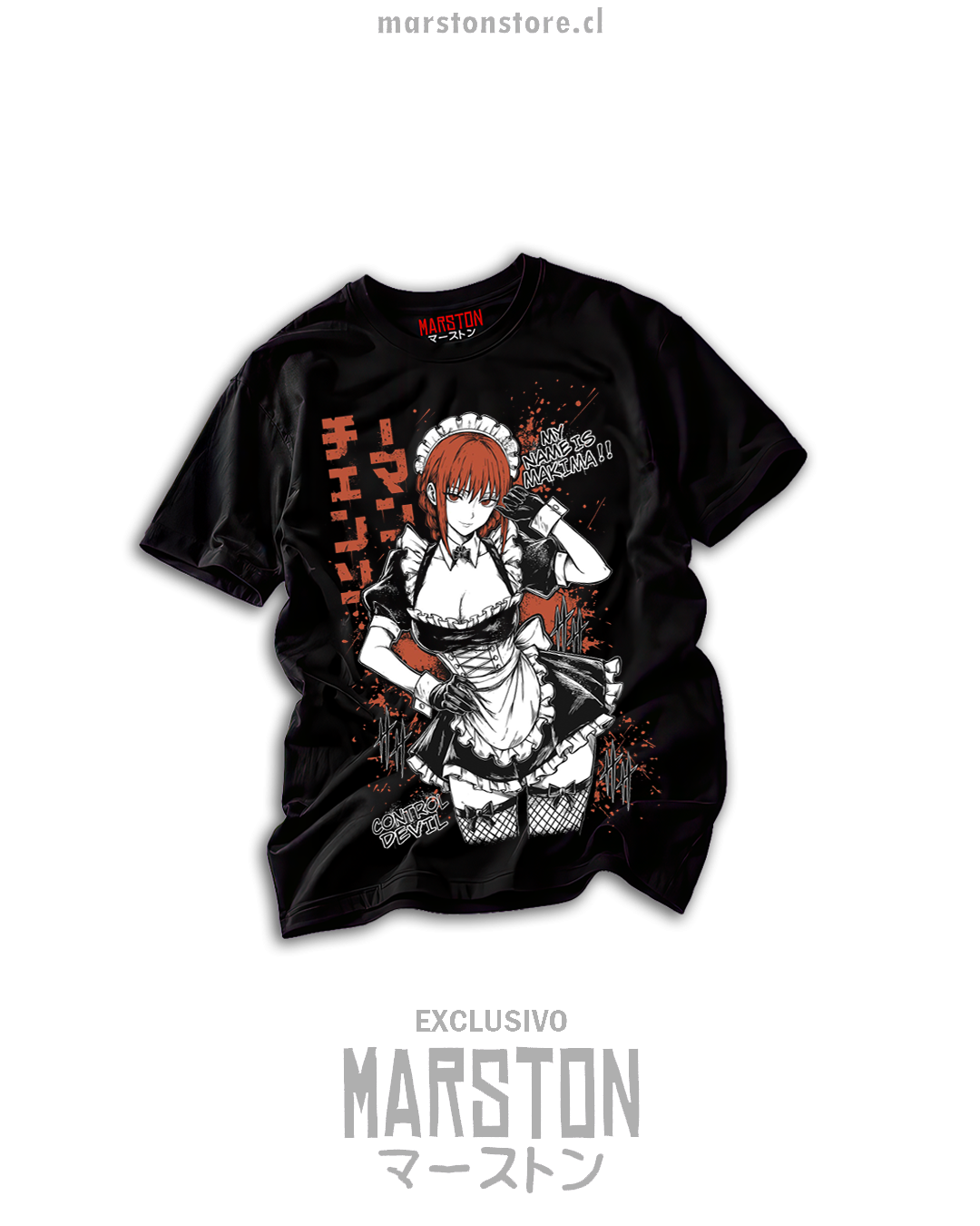 Polera Chainsaw Man - Makima