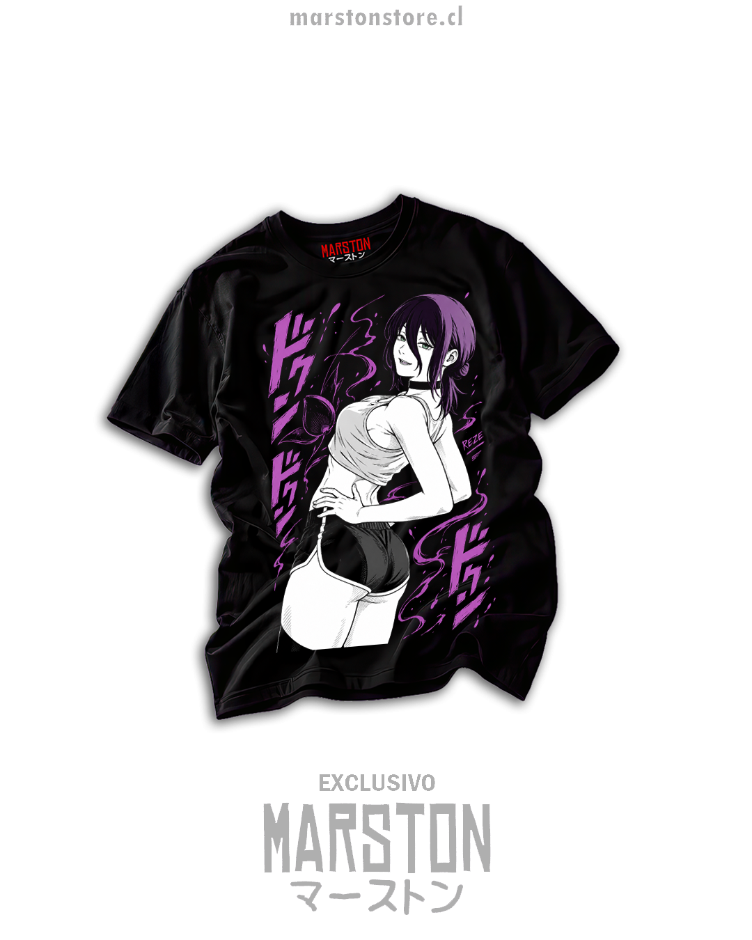 Polera Chainsaw Man - Reze