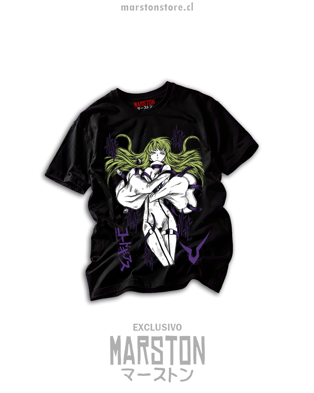 Polera Code Geass - C.C.