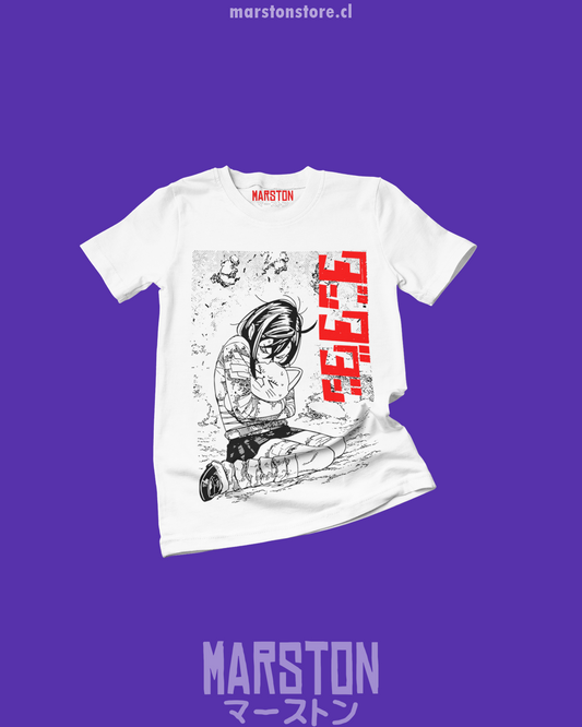 Polera con diseño de Dandadan