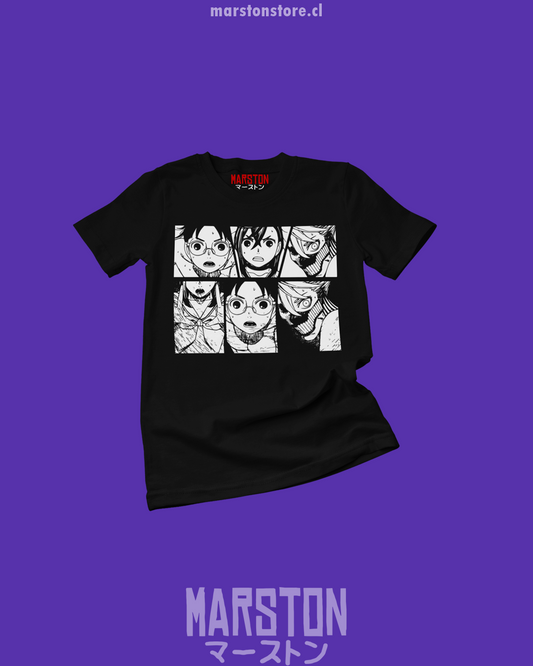 Polera con diseño de Dandadan