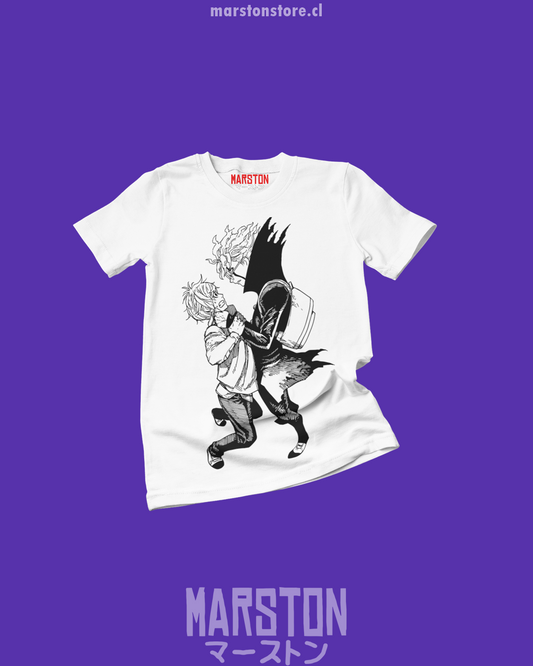 Polera con diseño de Dandadan