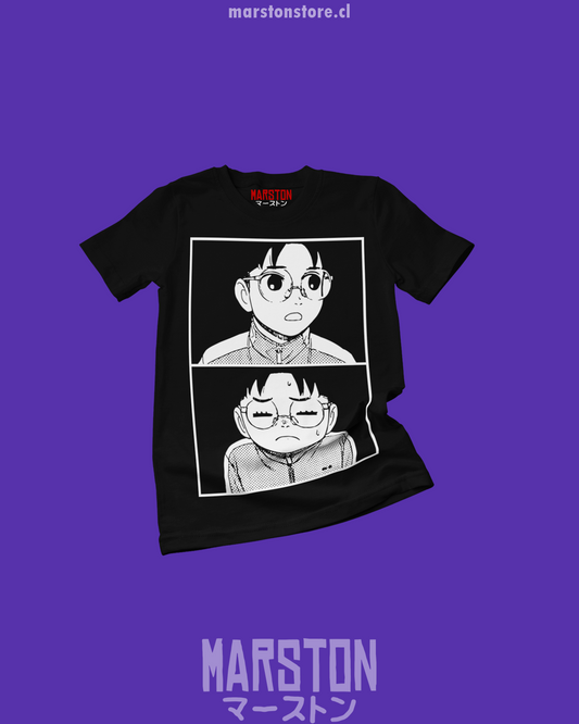 Polera con diseño de Dandadan