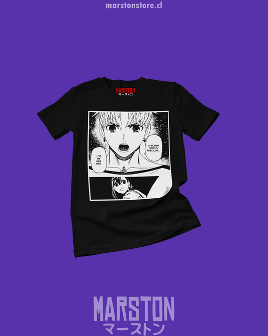 Polera con diseño de Dandadan