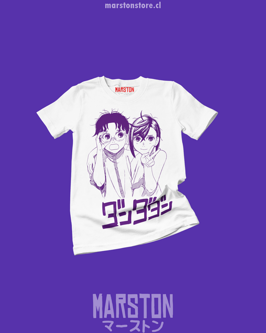 Polera con diseño de Dandadan