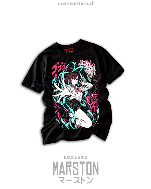Polera Dandadan - Momo Ayase y Okarun