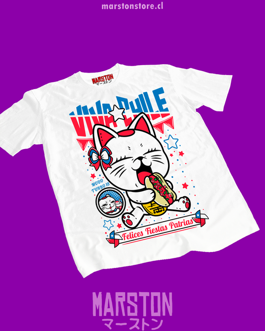 Polera Dandadan de Turbo Abuela en versión dieciochera para Fiestas Patrias de Chile