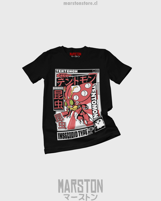Polera de Digimon con Tentomon