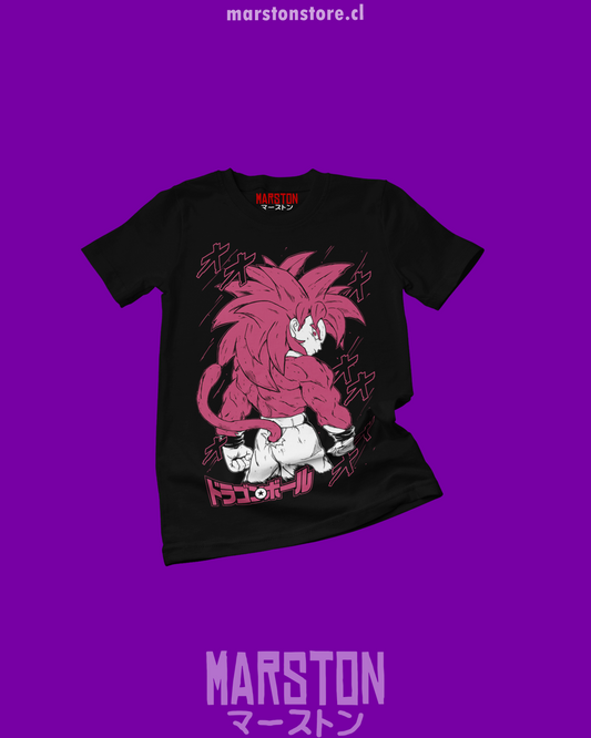 Polera negra Dragon Ball Daima con Goku Super Saiyan 4
