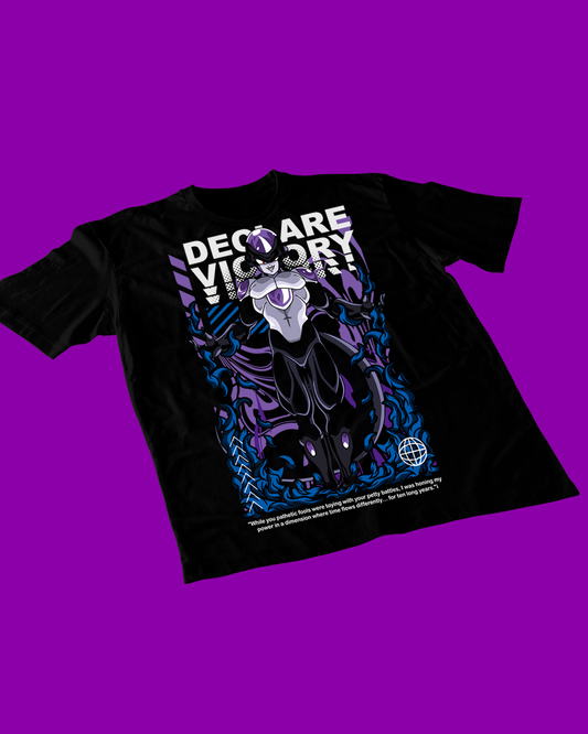 Polera negra Dragon Ball Super con Black Freezer
