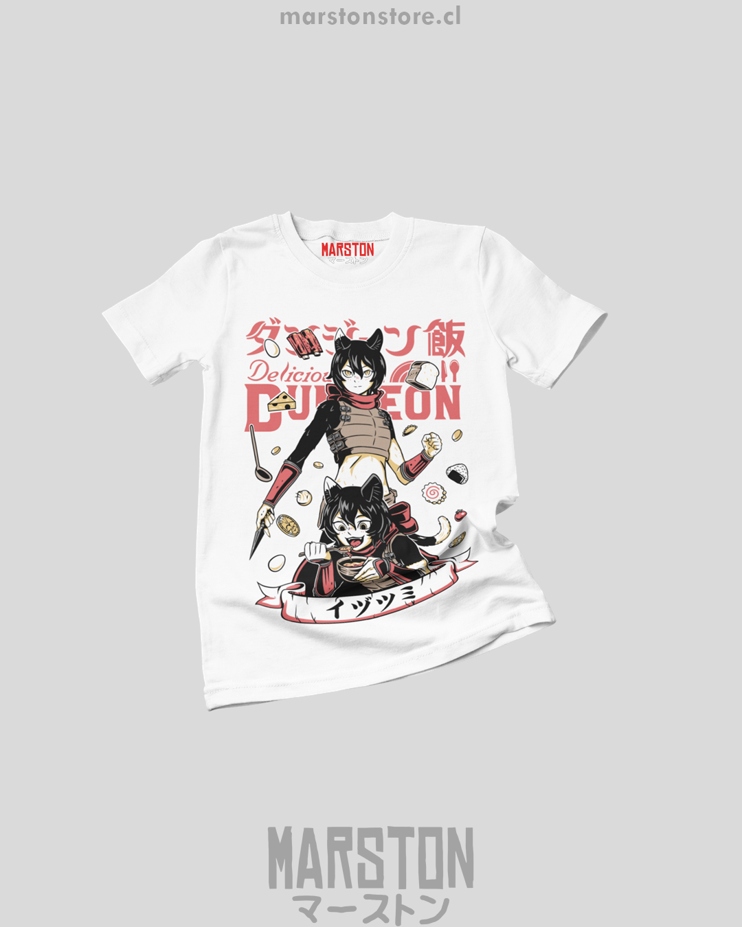 Polera de Dungeon Meshi con Izutsumi