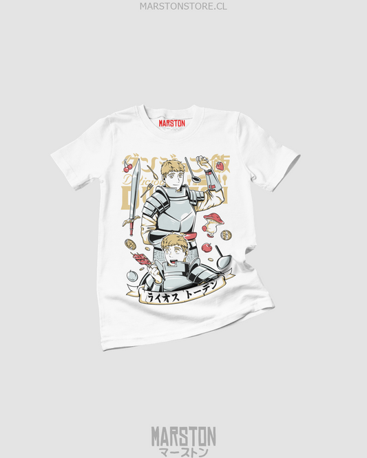 Polera de Dungeon Meshi con Laios