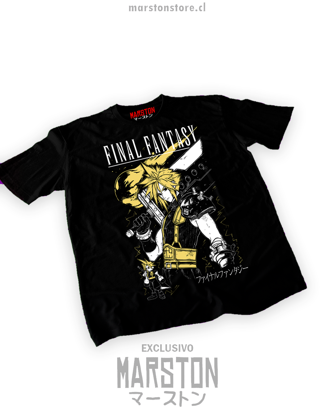 Polera Final Fantasy VII - Cloud