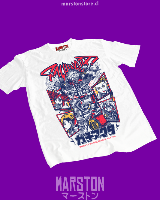 Polera de Gachiakuta con diseño anime