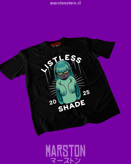 Polera negra Hades 2 con diseño de Dora
