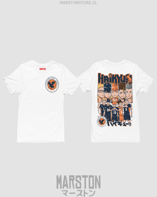 Polera de Haikyuu!! del equipo Karasuno