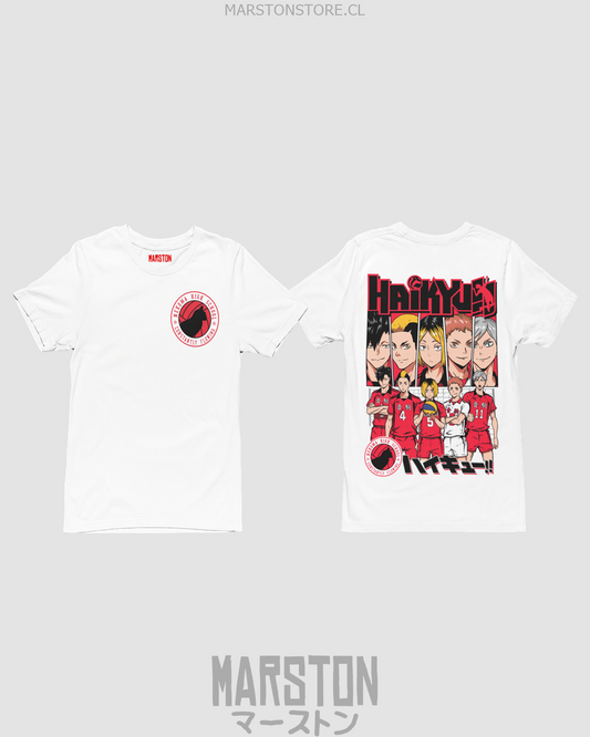 Polera de Haikyuu!! del equipo Nekoma