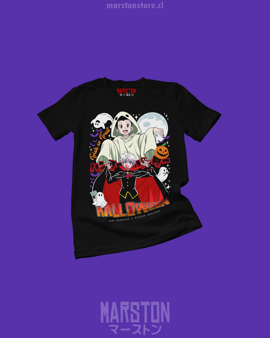 Polera Hunter x Hunter con Killua Zoldyck y Gon Freecss para Halloween
