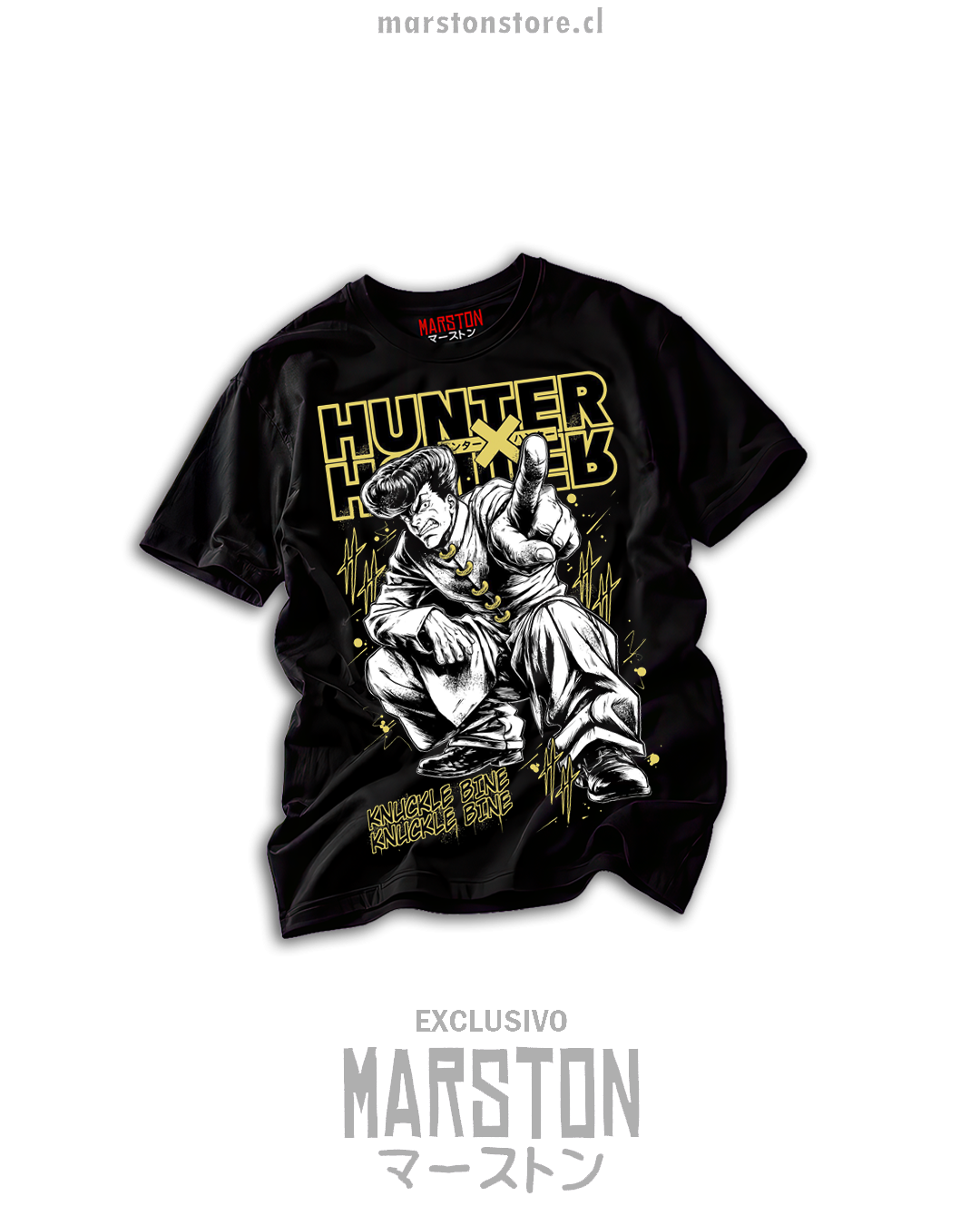 Polera Hunter x Hunter - Knuckle Bine