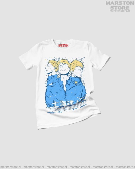 Polera con diseño de Kento Nanami de Jujutsu Kaisen