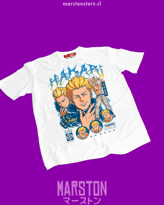 Polera con diseño de Kinji Hakari de Jujutsu Kaisen