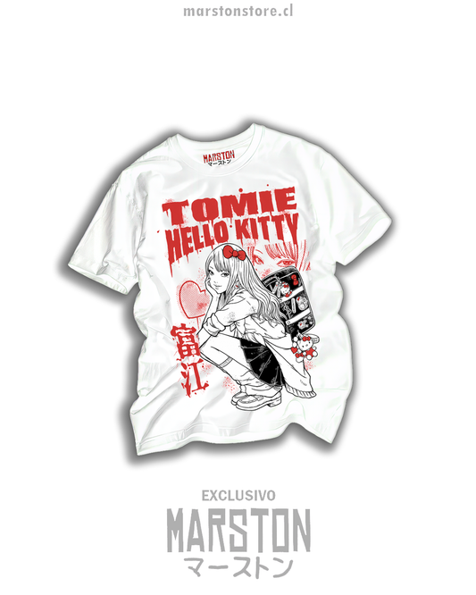 Polera Junji Ito - Tomie x Hello Kitty