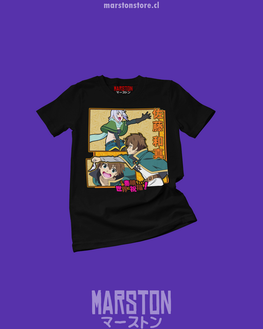 Polera de KonoSuba con Kazuma Sato