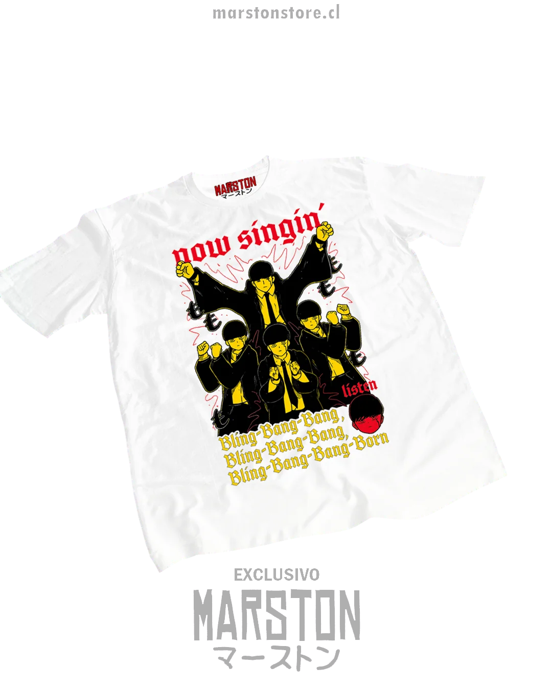 Polera Mashle - OFERTA TALLA 2XL