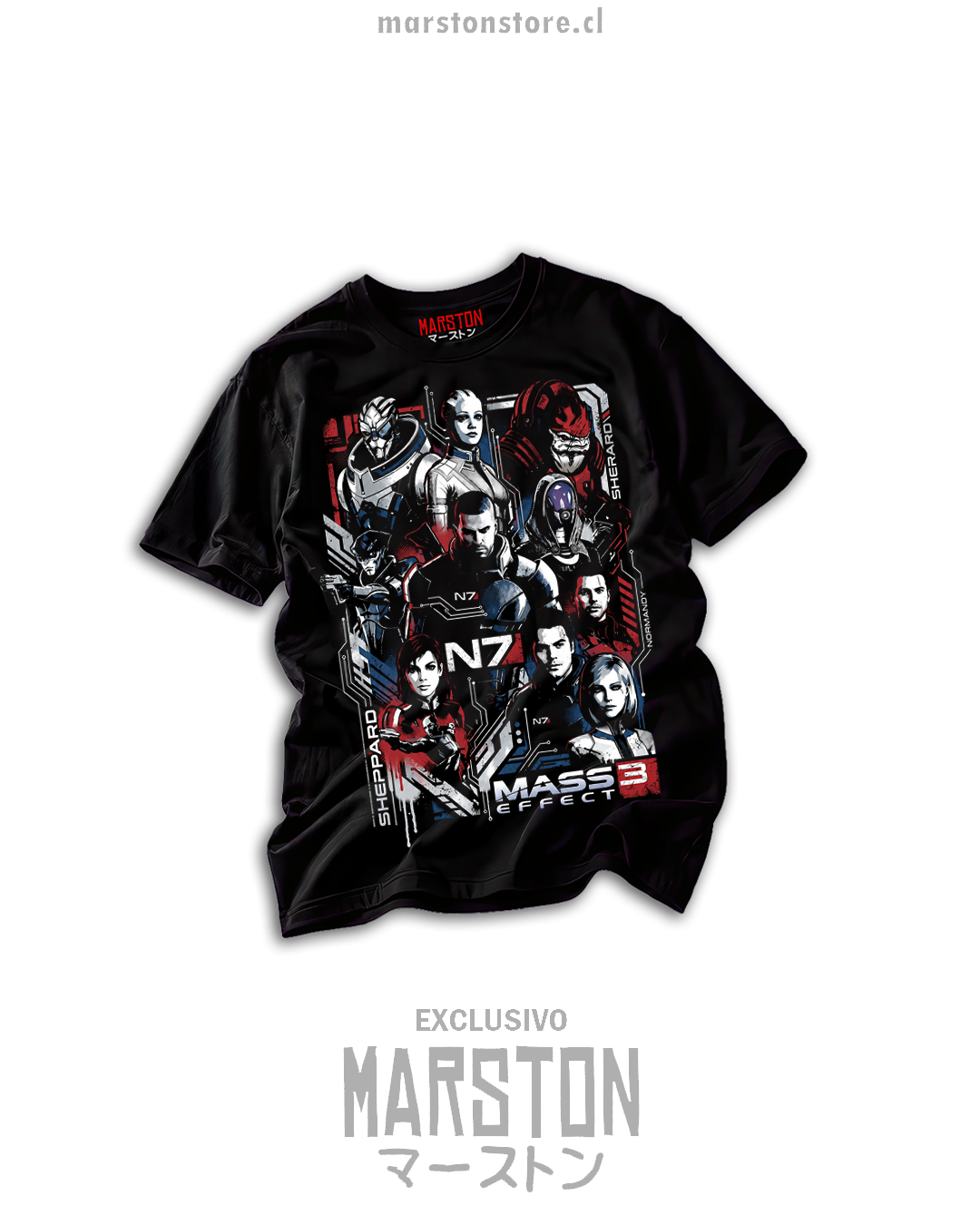 Polera Mass Effect 3