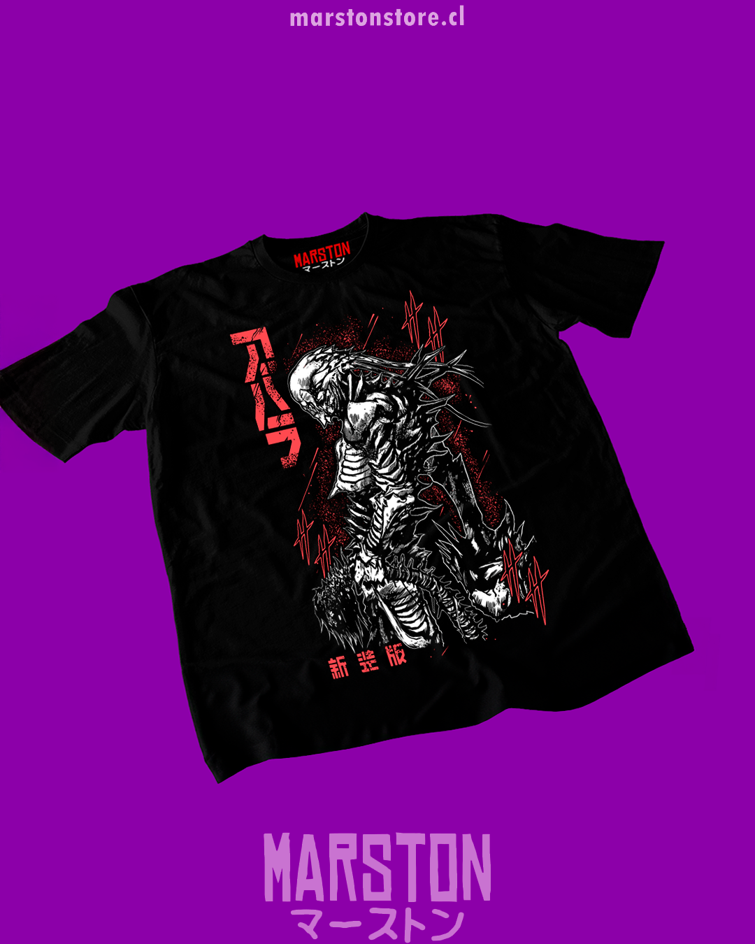Polera negra de Abara