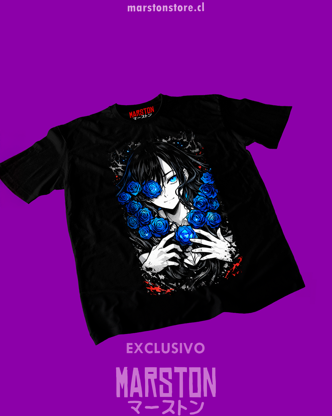 Polera negra de Ado