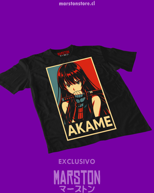 Polera negra de Akame ga Kill!